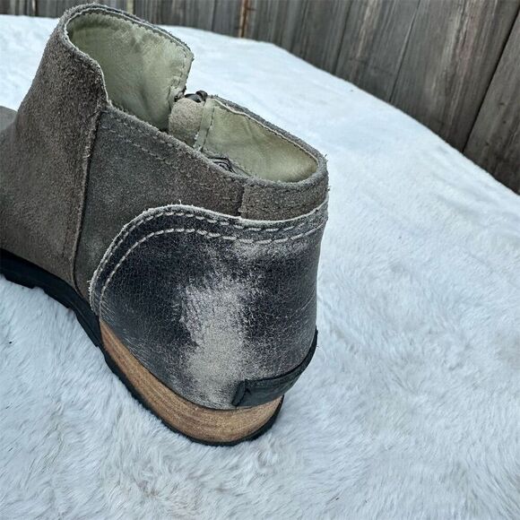 Sorel Women's Chelsea Ankle Boots Brown Suede Leather Size 7 - Picture 9 of 13